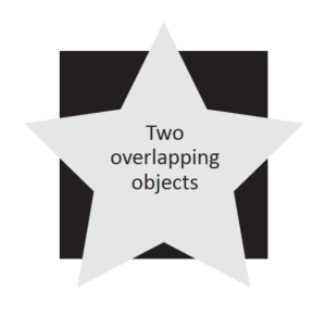 Two Overlapping Objects 