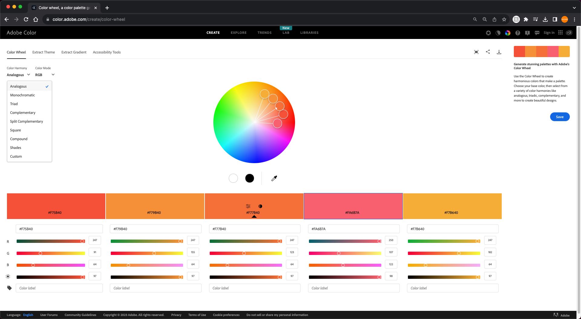 Adobe Color