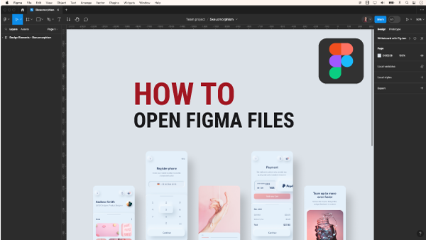 How to Open a File in Figma