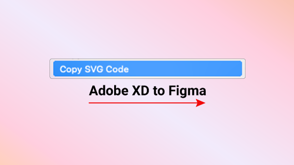 Copy SVG Code from XD to Figma