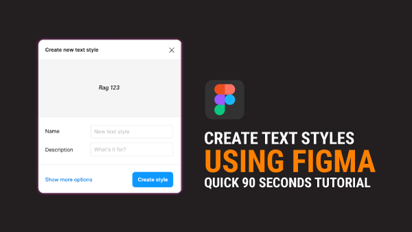 Creating Text Styles in Figma