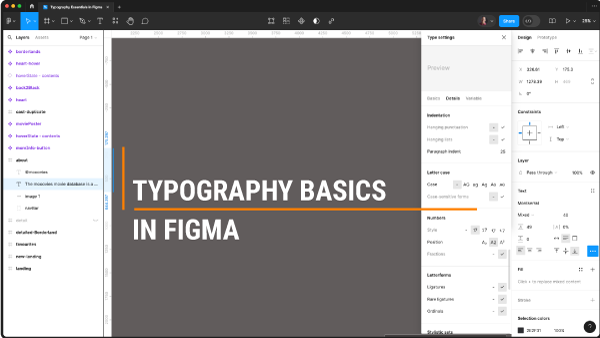 Typography Basics in Figma