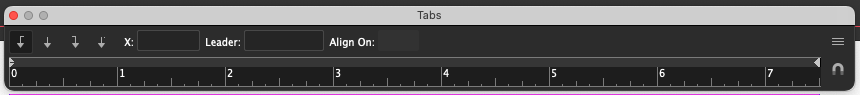 tabs